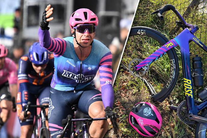 Dylan Groenewegen | Dylan Groenewegen je v trčenju z motoristom utrpel natrganino mšišce v predelu reber. | Foto Instagram
