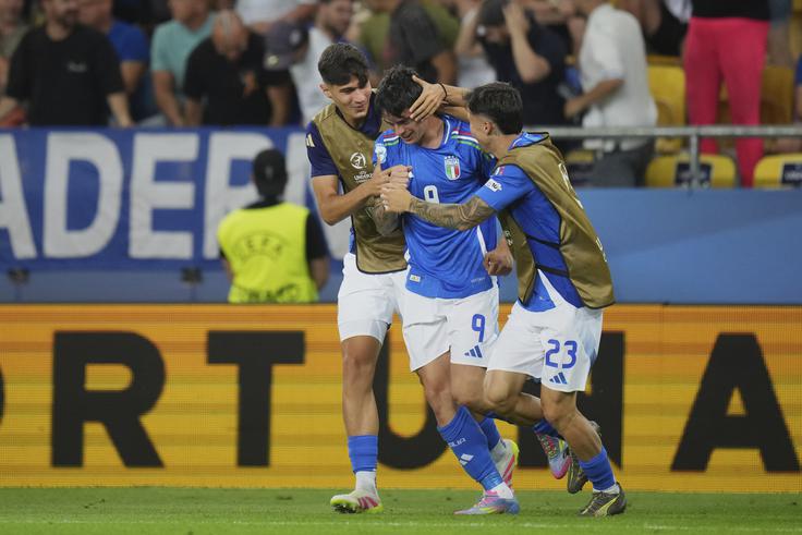 Giuseppe Ambrosino je v zadnji akciji, zadnji sekundi rednega dela tekme z zadetkom izsilil podaljšek. | Foto: Guliverimage