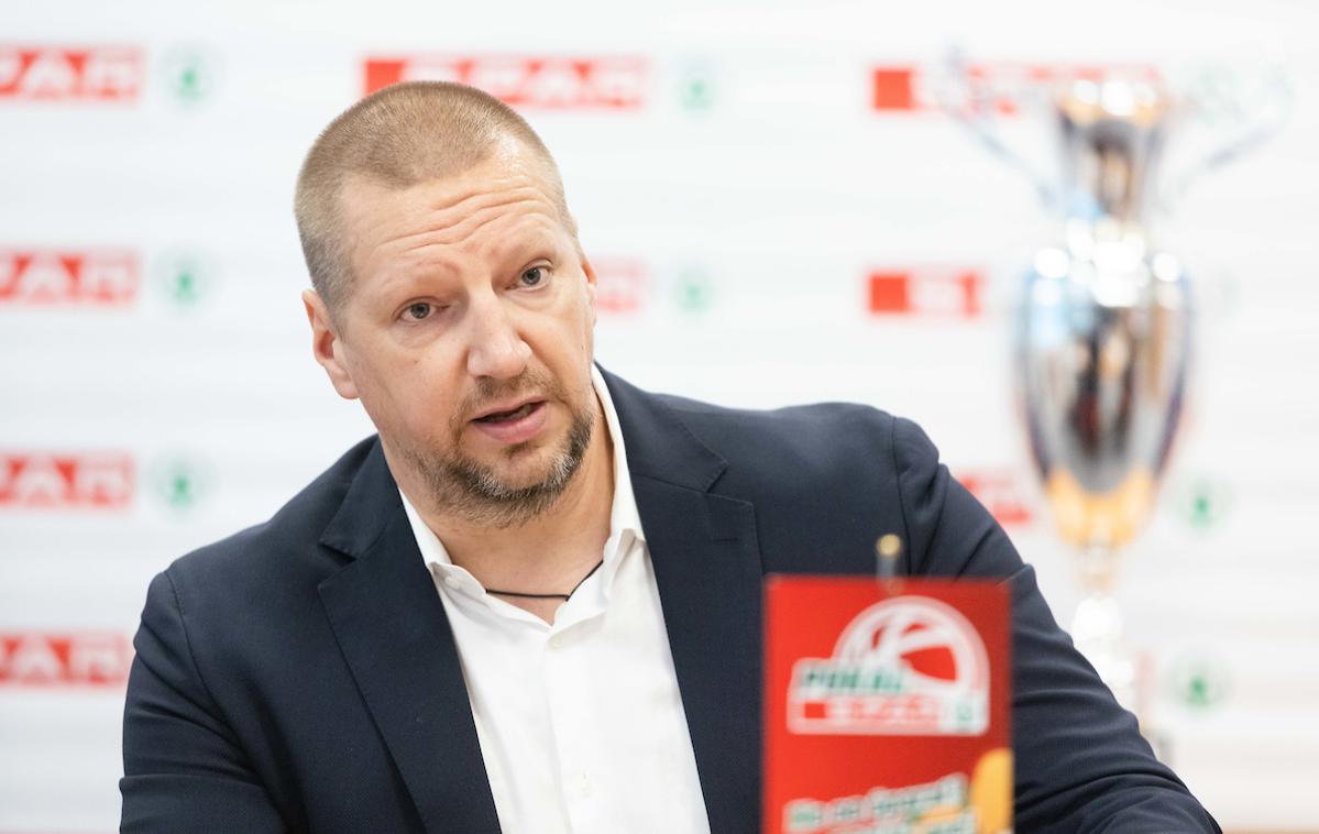 Matej Erjavec - KZS | "Članom Košarkarske zveze Slovenije se zahvaljujem za ponovno izkazano zaupanje," je po novi izvolitvi povedal predsednik KZS Matej Erjavec. | Foto Vid Ponikvar