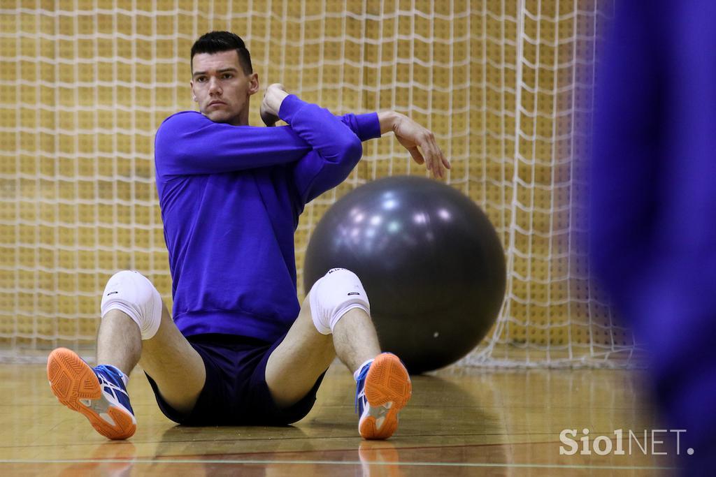 slovenska odbojkarska reprezentanca Kranjska Gora trening