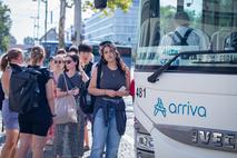 Glavna avtobusna postaja in glavn železniška postaja Ljubljana