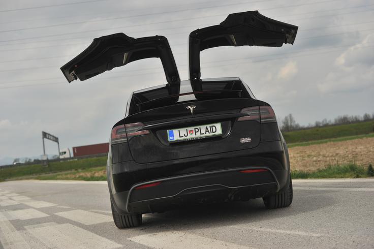 Tesla model X plaid | Foto: Gregor Pavšič