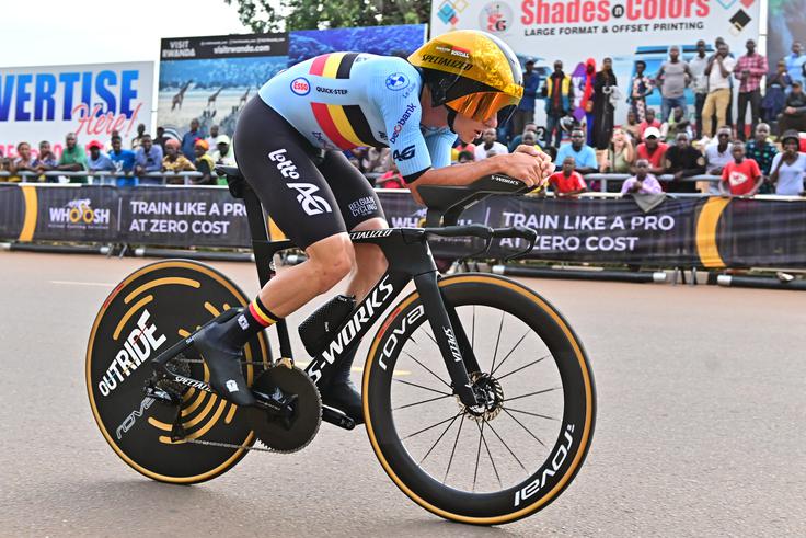 Remco Evenepoel je bil brez konkurence. | Foto: Guliverimage