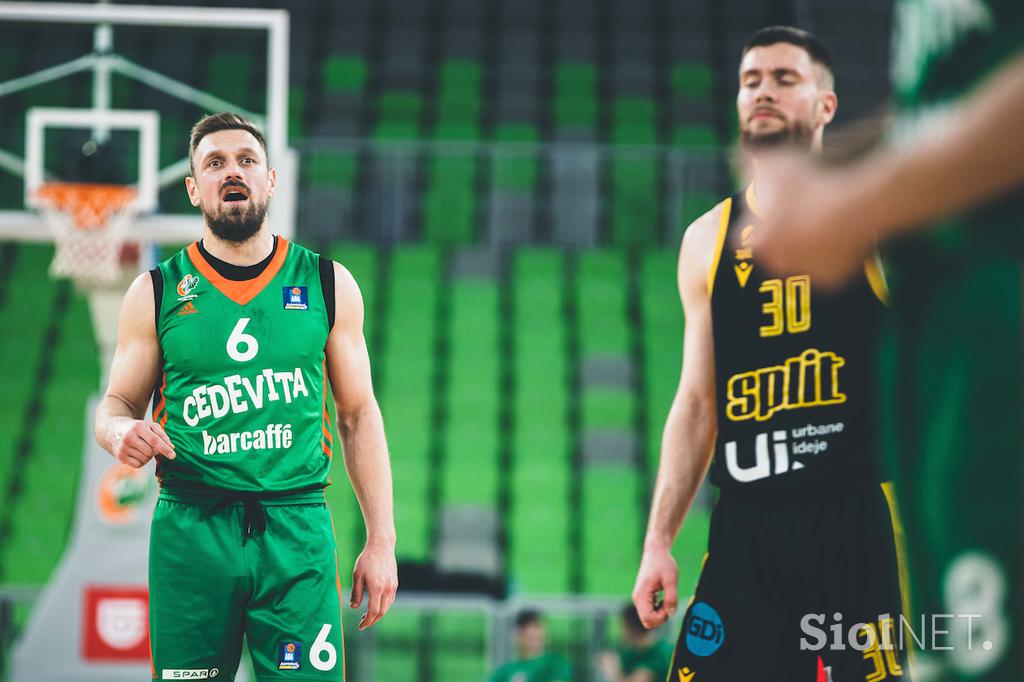 Liga ABA: Cedevita Olimpija - Split