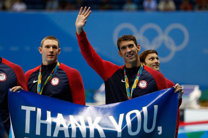 Poslovil se je tako, kot je razvadil svoje navijače. Z zlato olimpijsko medaljo in novim rekordom. | Foto: Guliverimage/Getty Images
