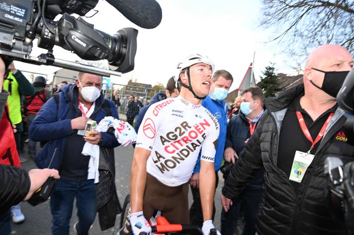 Benoit Cosnefroy | Čeprav je Francoz Benoit Cosnefroy zelo dobro sprejel poraz v ciljnem sprintu nizozemske dirke Amstel Gold Race, je bil kritičen do dela tekmovalne žirije. | Foto Guliverimage