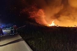 Katastrofa v dolini Neretve: že tako ogrožen svet uničil še ogromen požar