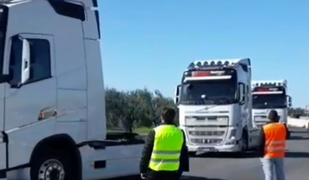 Tovornjakarji zaustavili promet na italijanskih avtocestah