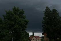 Goričko nevihta