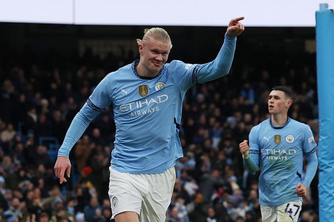 Manchester City Erling Haaland | Najboljši strelec Manchester Cityja je Norvežan Erling Haaland. | Foto Reuters