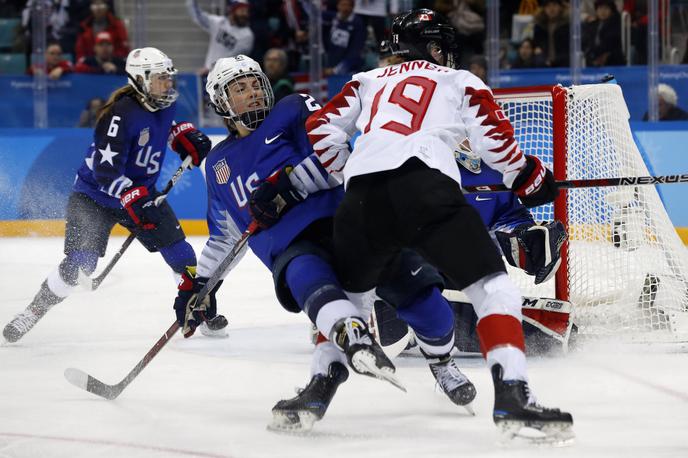 Kanada ZDA ženski hokej OI Pjongčang finale | Foto Reuters