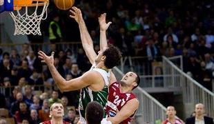 Olimpija do tesne zmage v Beogradu