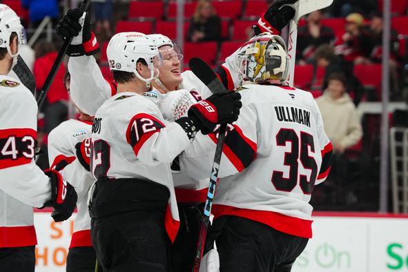 Hokejisti Ottawe prvič po letu 2017 v končnici lige NHL