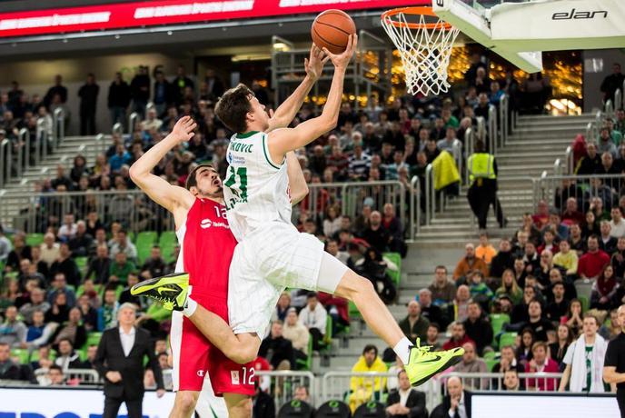 Olimpija le ogrozila rekorden niz Crvene zvezde, ki zdaj znaša že 16 zmag