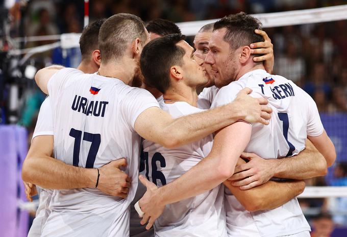 Slovenci se lahko veselijo preboja v četrtfinale, kar je bil prvi cilj. | Foto: Reuters