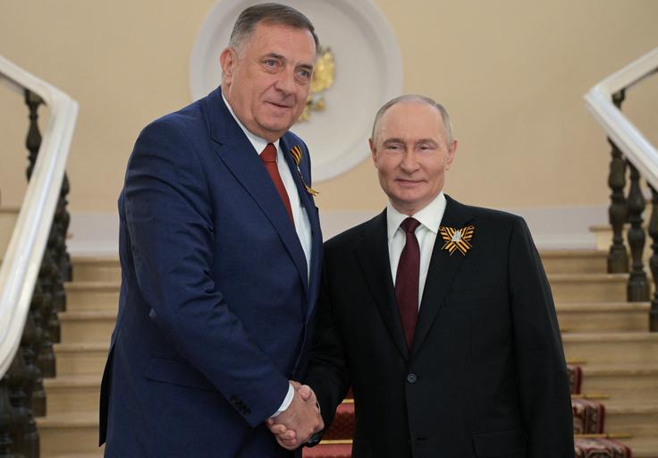 V zadevi Dodik gre tudi za varnostno vprašanje in vprašanje ruskega vpliva na Balkanu, opozarja Faris Kočan. | Foto: 