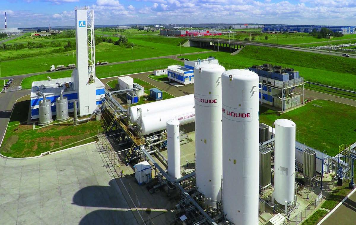 Air Liquide Alabuga | Obrat za proizvodnjo industrijskih plinov v ruski posebni industrijski coni Alabuga naj bi bil ključen za rusko proizvodnjo dronov geran oziroma šahed. Fotografija je iz leta 2016.  | Foto Uprava posebne ekonomske cone Alabuga