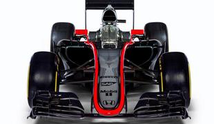 McLaren razkril MP4-30, ki ga bo gnala Honda (video)