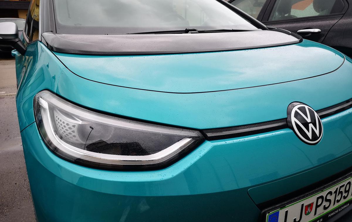 Volkswagen ID 3 | Prodaja električnih avtomobilov je v Sloveniji lani le malenkostno rasla in tudi letos se težko nadejamo bistvenega dviga tržnega deleža električnih vozil. | Foto Gregor Pavšič