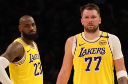 Konec dvojnosti pri Lakersih: Dončića čaka najtežji izpit