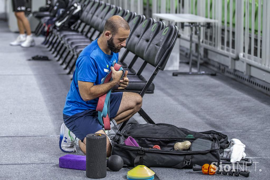 Trening moške odbojkarske reprezentance