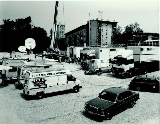 Za Giro je že takrat vladalo izjemno medijsko zanimanje. | Foto: D. Holynski, Gorenjski muzej