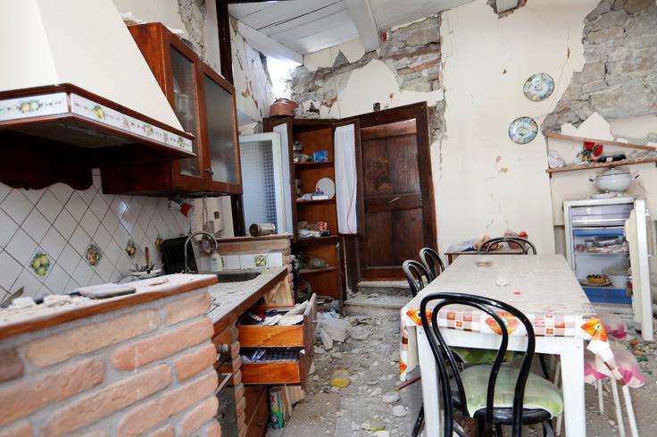 Potres Italija 24.8.2016 | Foto: Reuters