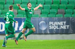 Olimpija v zaključku tekme do zmage (video)