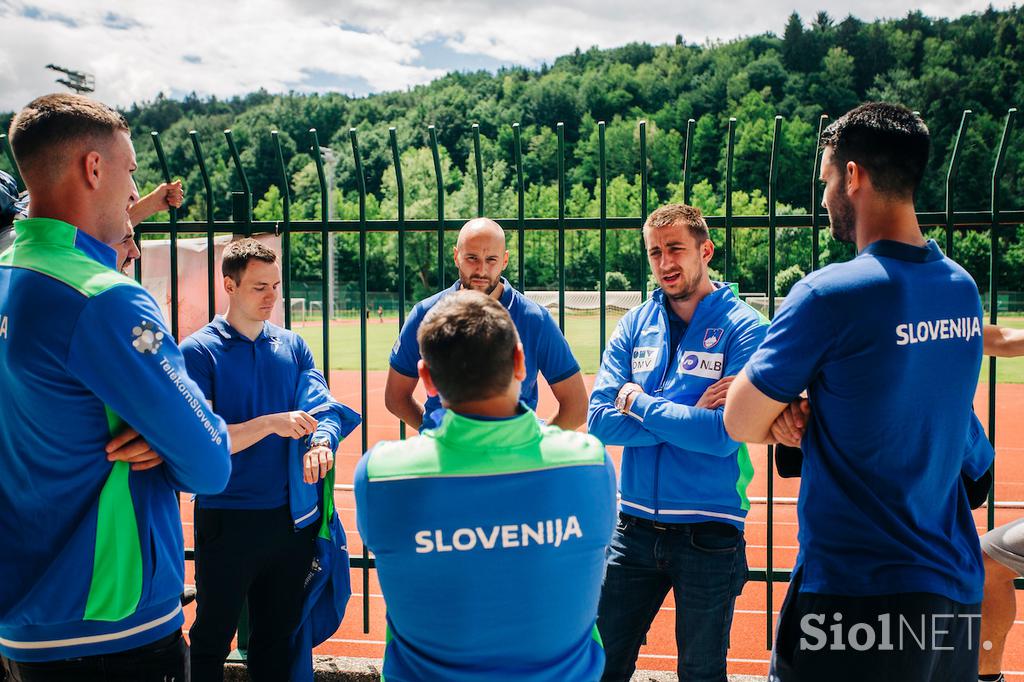 Slovenska rokometna reprezentanca, trening