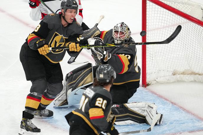 Vegas Golden Knights | Hokejisti Vegas Golden Knights so z 2:3 klonili proti New Jersey Devils.   | Foto Reuters