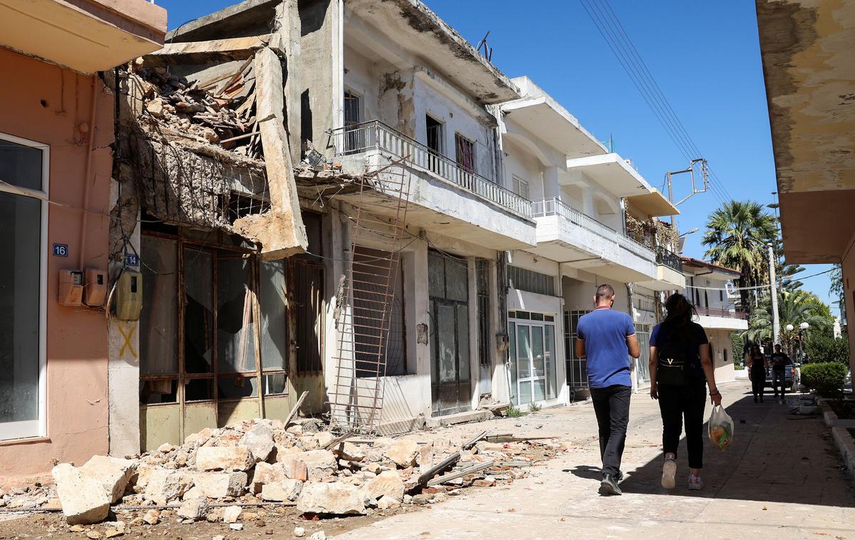Kreta potres | Tresenja tal še ni konec. | Foto Reuters