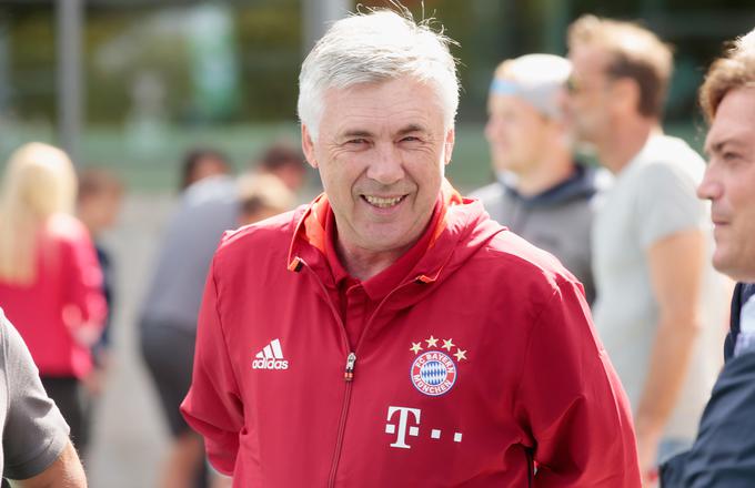 Carlo Ancelotti je zgodbo na klopi münchenskega Bayerna začel izjemno. | Foto: Guliverimage/Getty Images