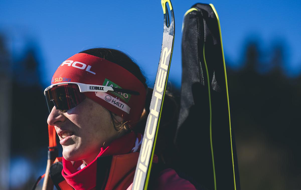 Živa Klemenčič | Živa Klemenčič je bila danes peta na sprintu. | Foto Grega Valančič/Sportida