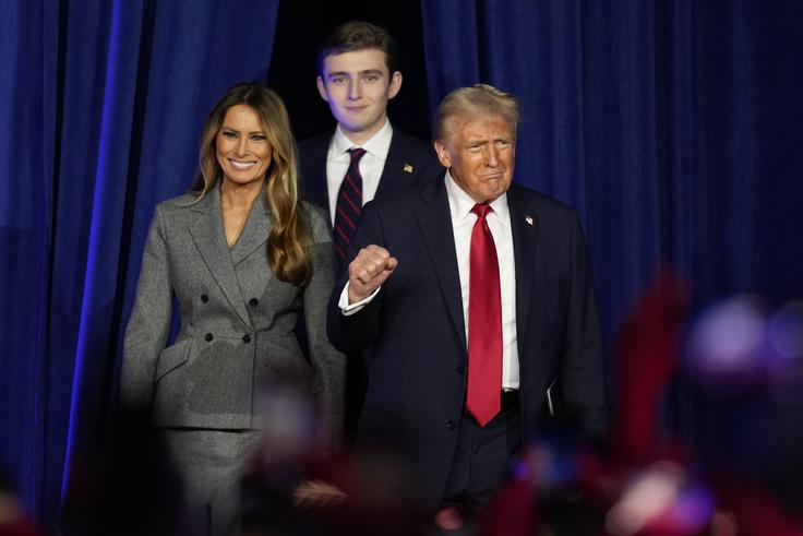 Barron Trump je pred volitvami leta 2024 očetu svetoval, s katerimi podkasterji se mora pogovarjati, da bo pridobil glasove mladih. | Foto: Guliverimage