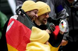 Izjemna prevlada Nemcev v bobu dvosedu