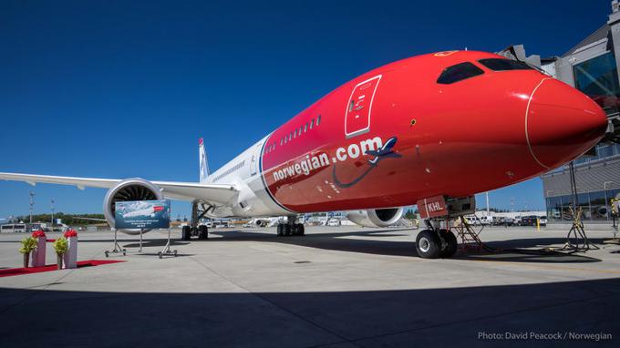 Norwegian Air je tretji največji nizkocenovni letalski prevoznik v Evropi. | Foto: Norwegian Air