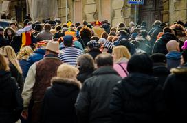 pust Ptujski karneval povorka Ptuj