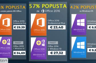 Poletna razprodaja: Windows 10 že za 8,58 evra