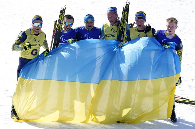 Ukrajinski paraolimpijci so v Pekingu na lestvici dobitnikov medalj na visokem tretjem mestu. | Foto: Guliverimage/Vladimir Fedorenko