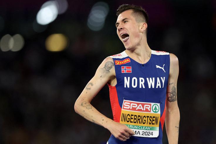 Jakob Ingebrigtsen | Foto: Reuters