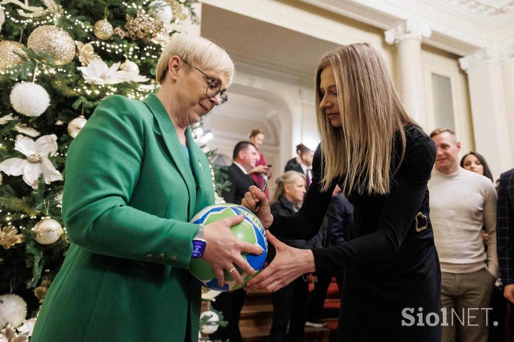 Športnik leta 2025, sprejem pri predsednici RS Nataši Pirc Musar