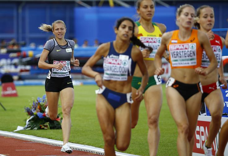 Vendar že od samega štarta ni bila konkurenčna tekmicam in je hitro zaostala. | Foto: Reuters