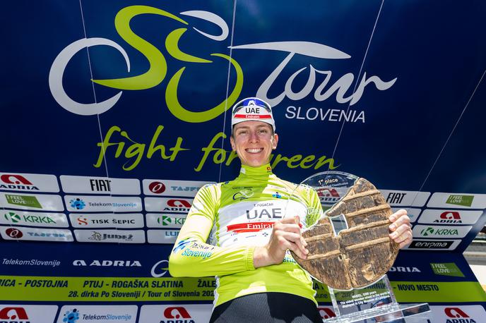 Tadej Pogačar Po Sloveniji 2022 | Tadej Pogačar se je na dirki Po Sloveniji prepričal v uspešnost priprav na francoski Tour.  | Foto Vid Ponikvar