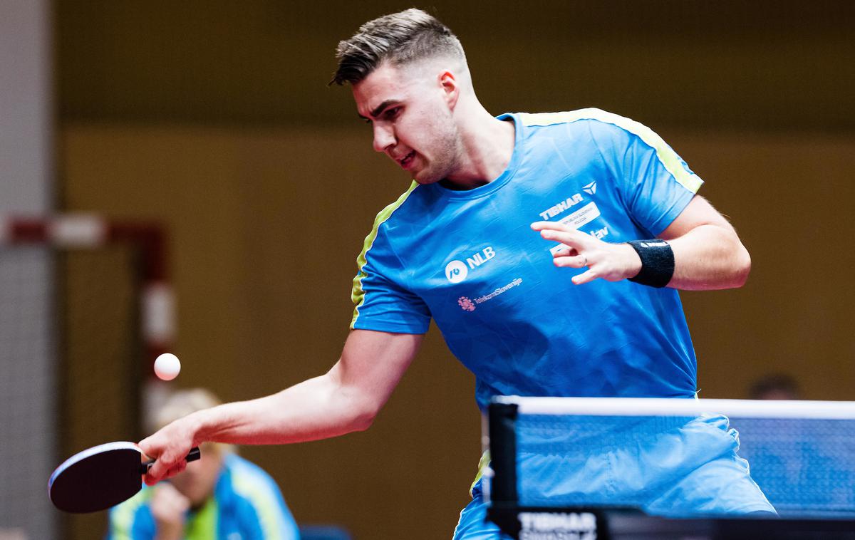 namizni tenis | Darko Jorgić je bil uspešen v prvem krogu. | Foto Grega Valančič/Sportida