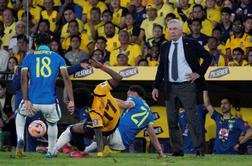 Ancelotti v Braziliji začel z remijem