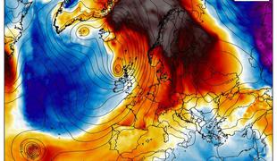 Topel val nad Evropo: temperature do 30 stopinj Celzija