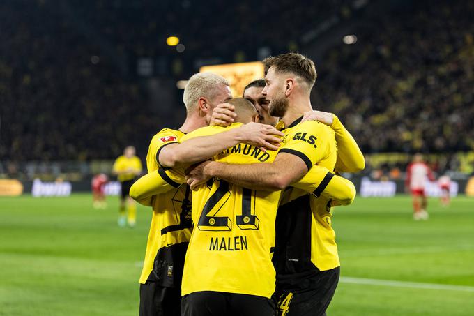 Borussia Dortmund je visoko slavila. | Foto: Guliverimage