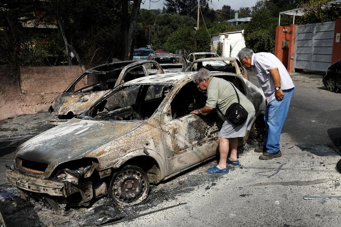 Grčija, požar | Foto Reuters