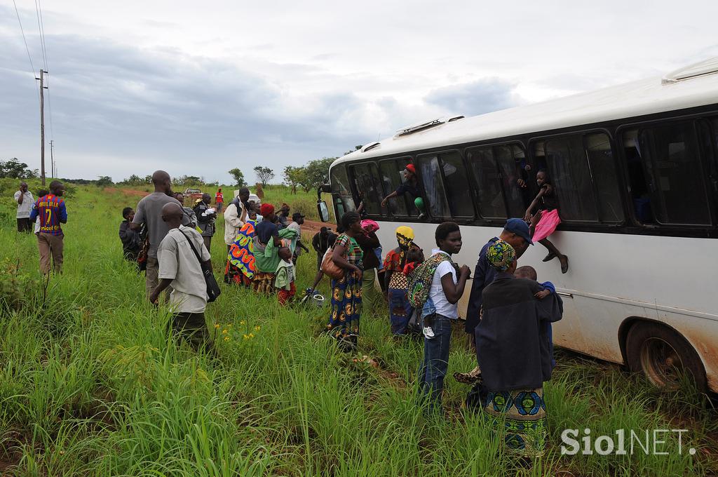 Reševanje avtobusa Zambija