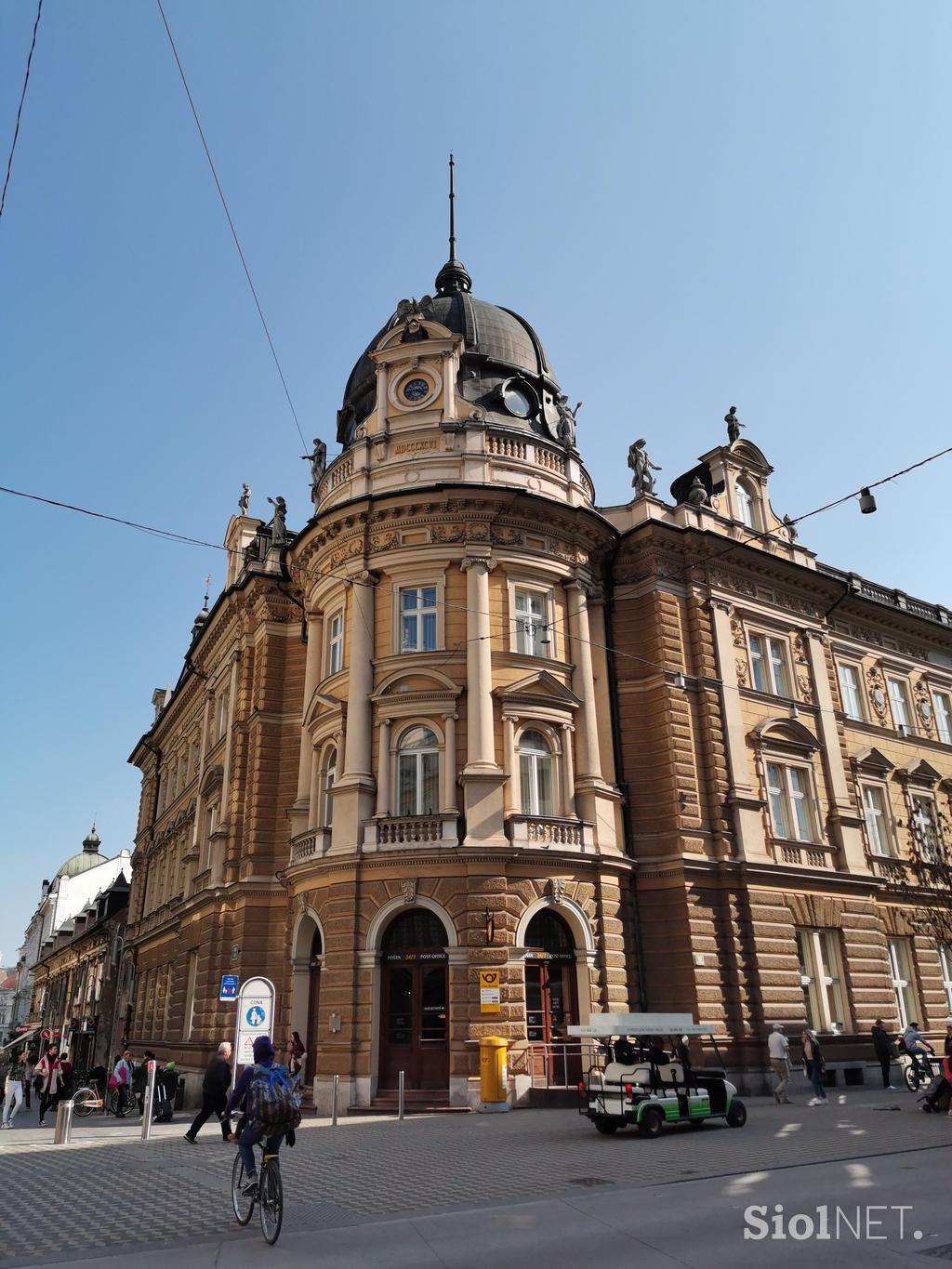 Huawei P30 Pro, povečava, pošta, Slovenska cesta